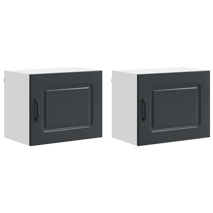 Dishwasher Panel Kalmar 2 pcs Black 50 x 31 x 40 cm