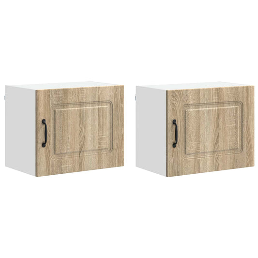 Dishwasher Panel Kalmar 2 pcs Sonoma Oak Engineered Wood