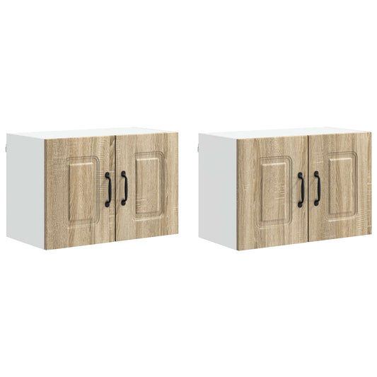 Dishwasher Panel Kalmar 2 pcs Sonoma Oak Engineered Wood