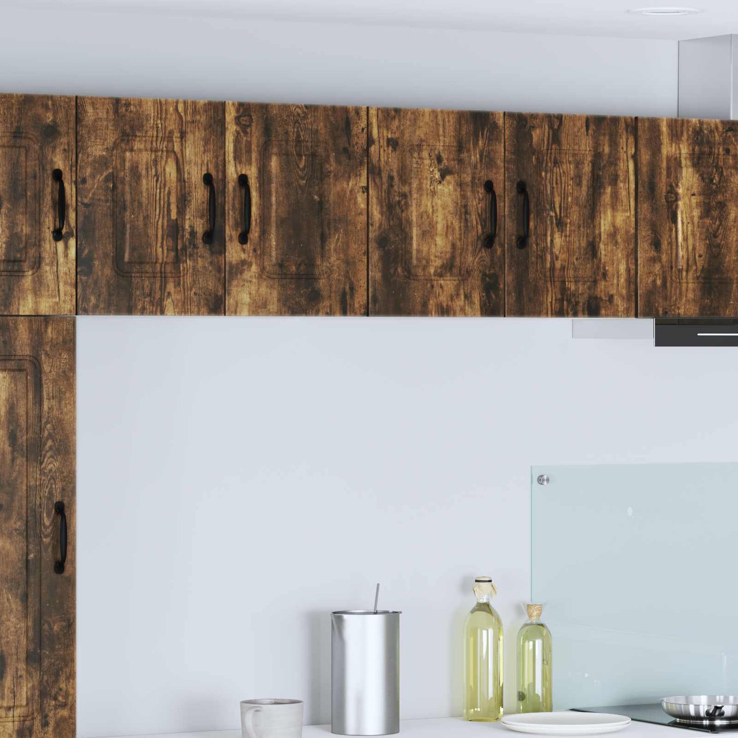 Dishwasher Panel Kalmar 2 pcs Smoked Oak 60 x 31 x 40 cm
