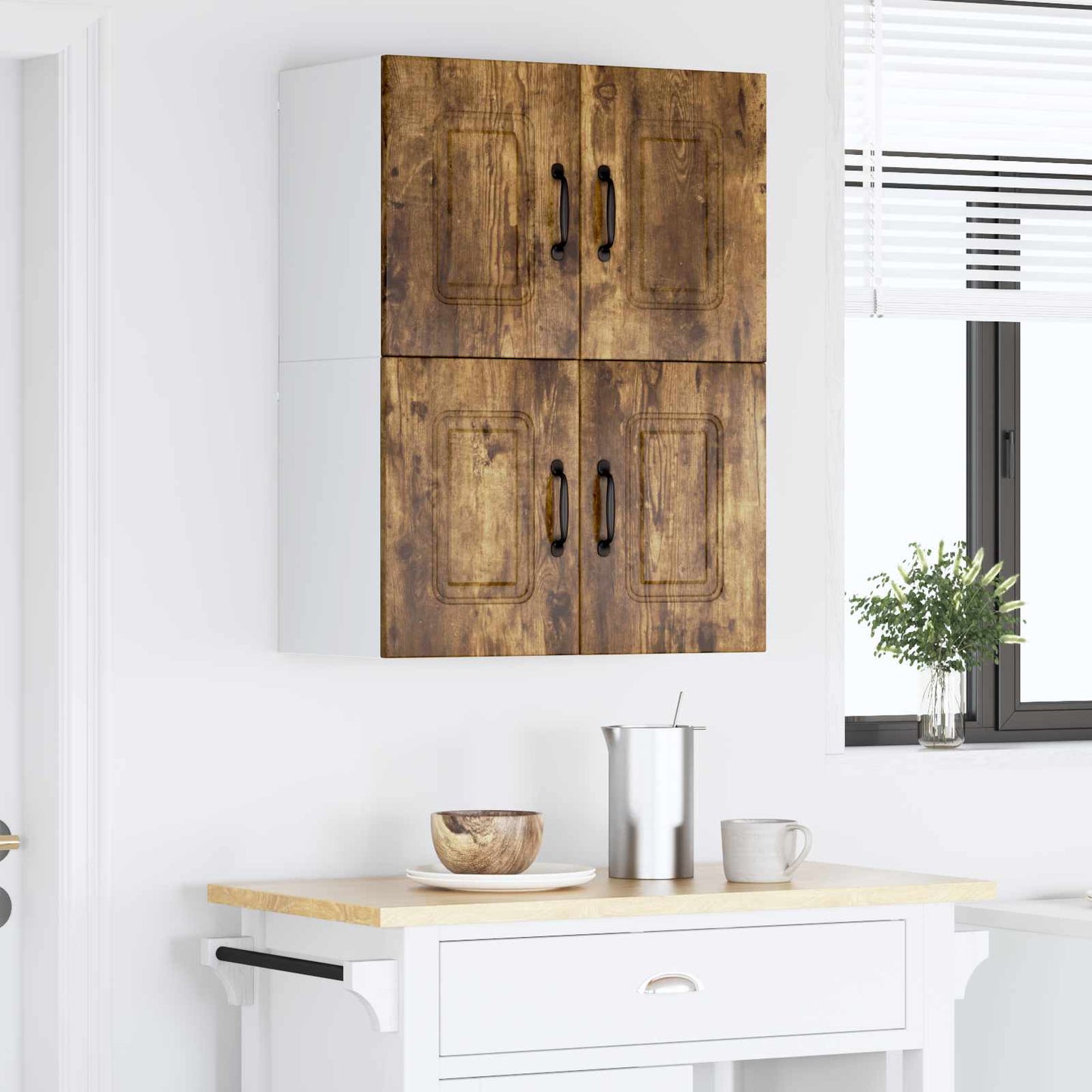 Dishwasher Panel Kalmar 2 pcs Smoked Oak 60 x 31 x 40 cm