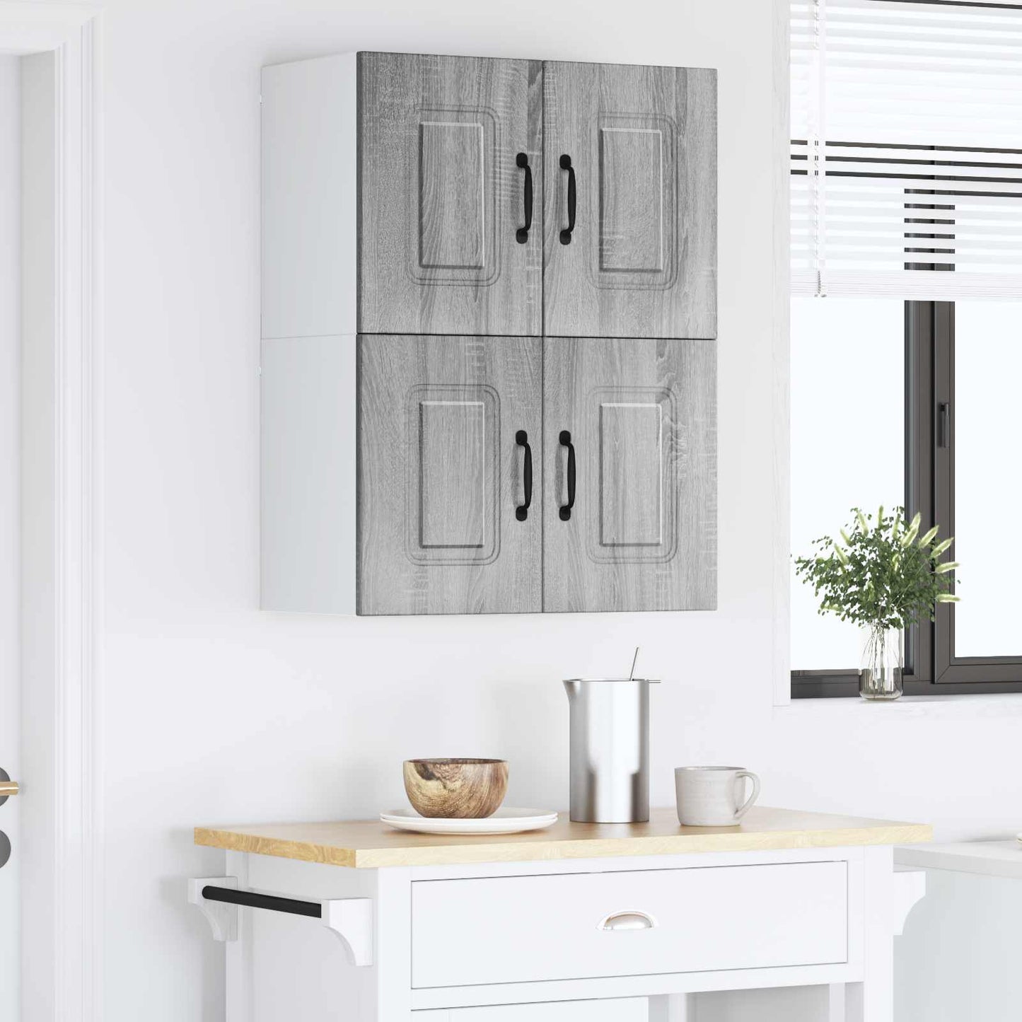 Dishwasher Panel Kalmar 2 pcs Grey Sonoma 60 x 31 x 40 cm