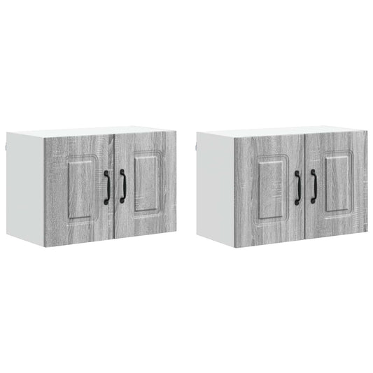 Dishwasher Panel Kalmar 2 pcs Grey Sonoma Engineered Wood