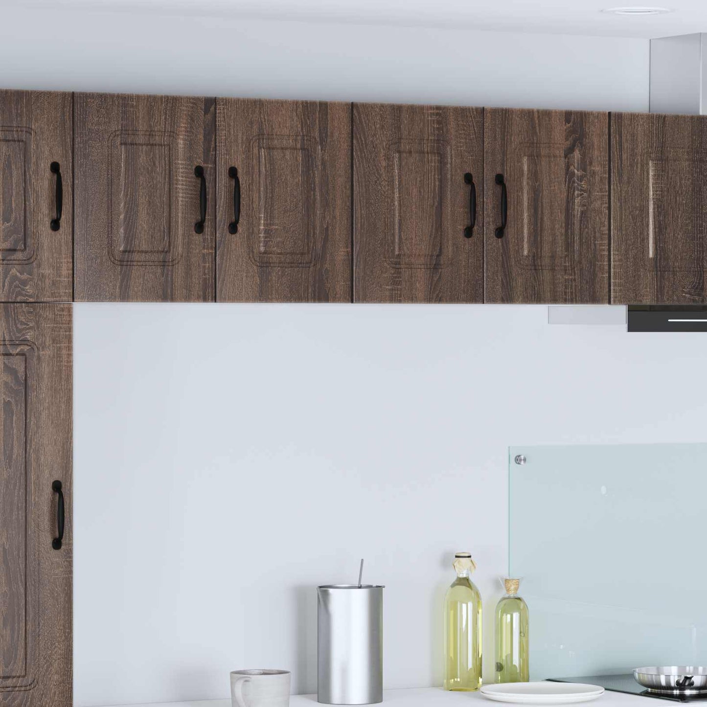 Dishwasher Panel Kalmar 2 pcs Brown Oak 60 x 31 x 40 cm