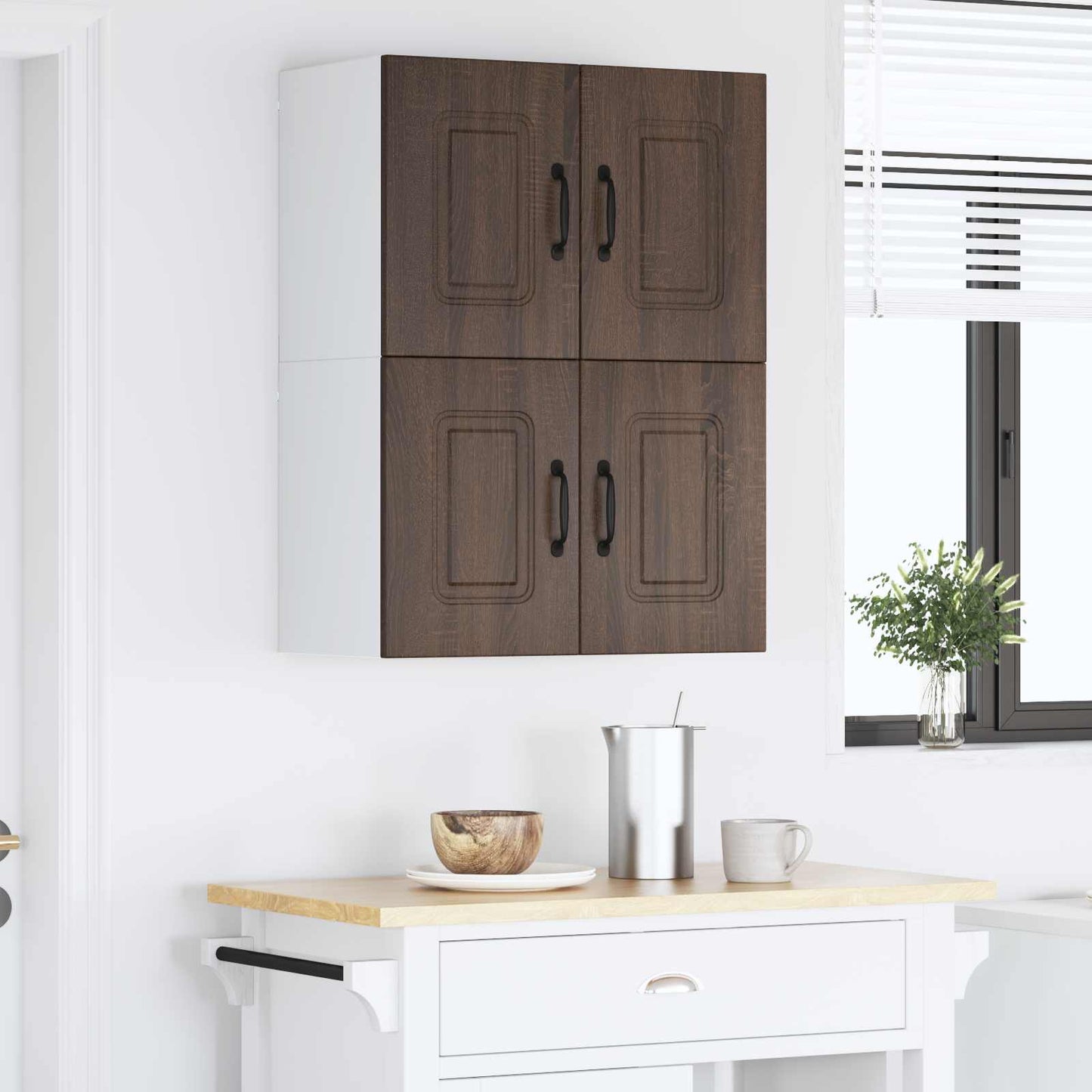 Dishwasher Panel Kalmar 2 pcs Brown Oak 60 x 31 x 40 cm