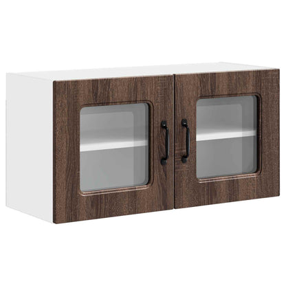 Dishwasher Panel Kalmar Brown Oak 80 x 31 x 40 cm