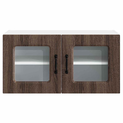 Dishwasher Panel Kalmar Brown Oak 80 x 31 x 40 cm