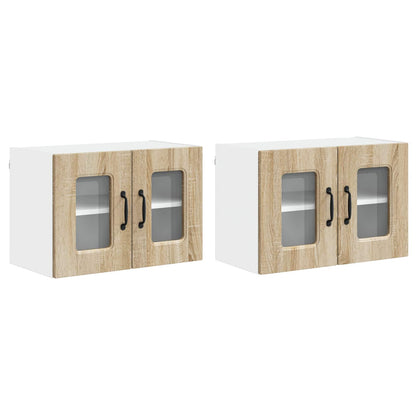 Dishwasher Panel Kalmar 2 pcs Sonoma Oak 60 x 31 x 40 cm