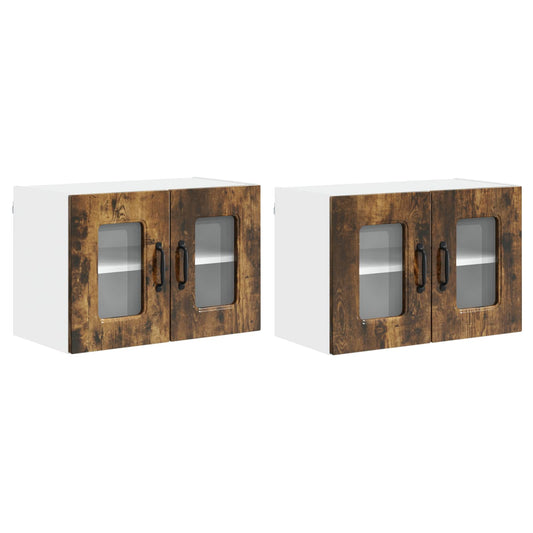 Dishwasher Panel Kalmar 2 pcs Smoked Oak Engineered Wood