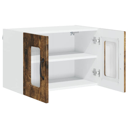 Dishwasher Panel Kalmar 2 pcs Smoked Oak 60 x 31 x 40 cm
