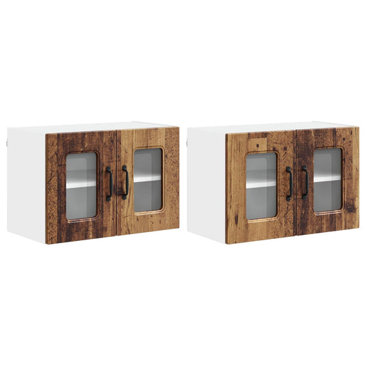 Dishwasher Panel Kalmar 2 pcs Old Wood Engineered Wood