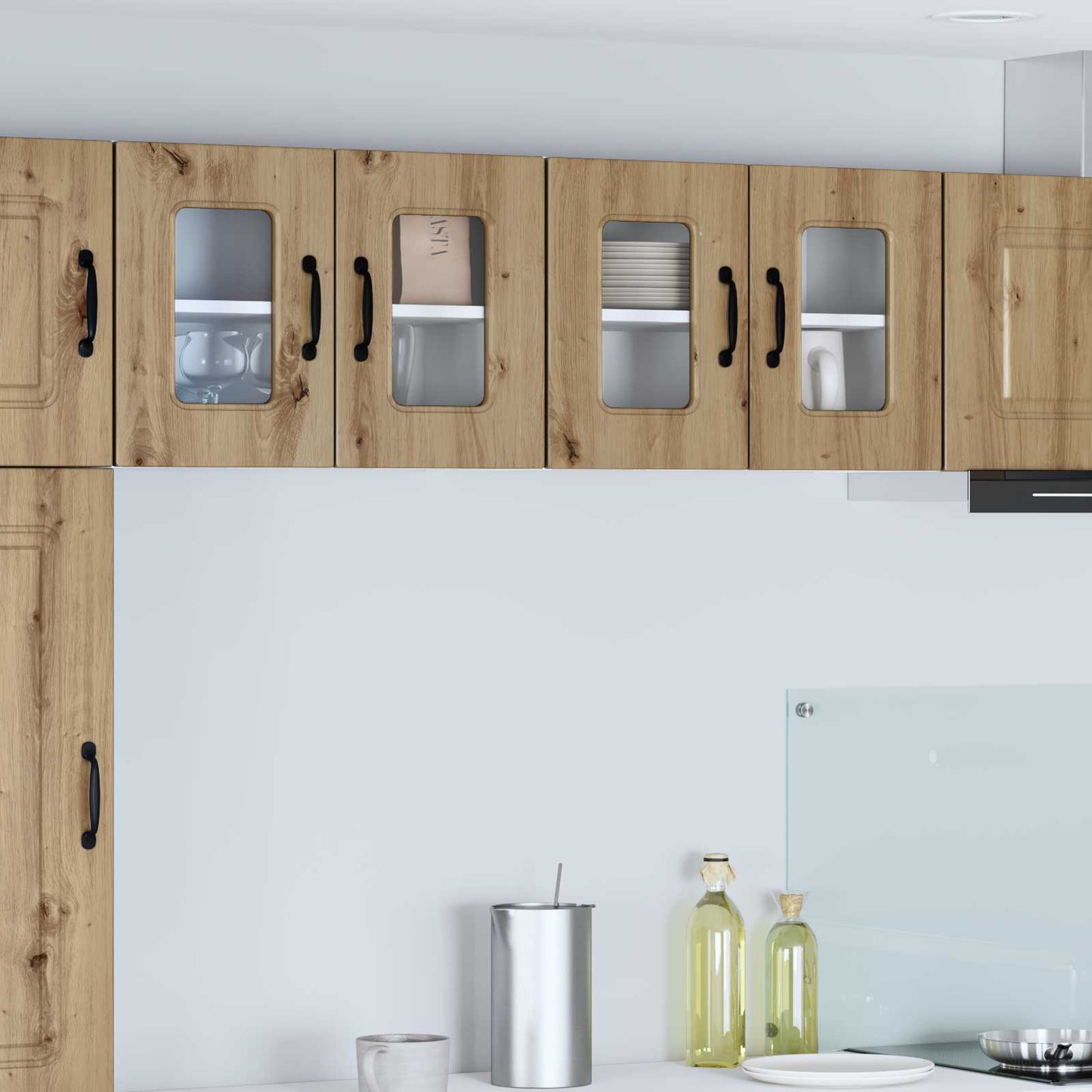 Dishwasher Panel Kalmar 2 pcs Artisan Oak Engineered Wood
