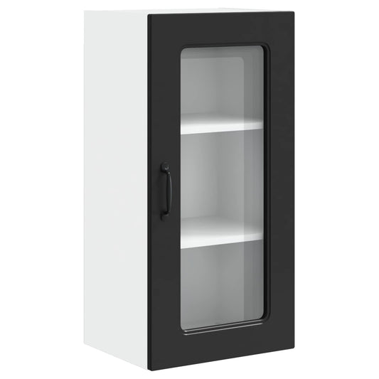 Dishwasher Panel Kalmar Black 40 x 31 x 80 cm Engineered Wood