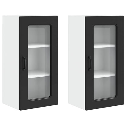 Dishwasher Panel Kalmar 2 pcs Black 40 x 31 x 80 cm