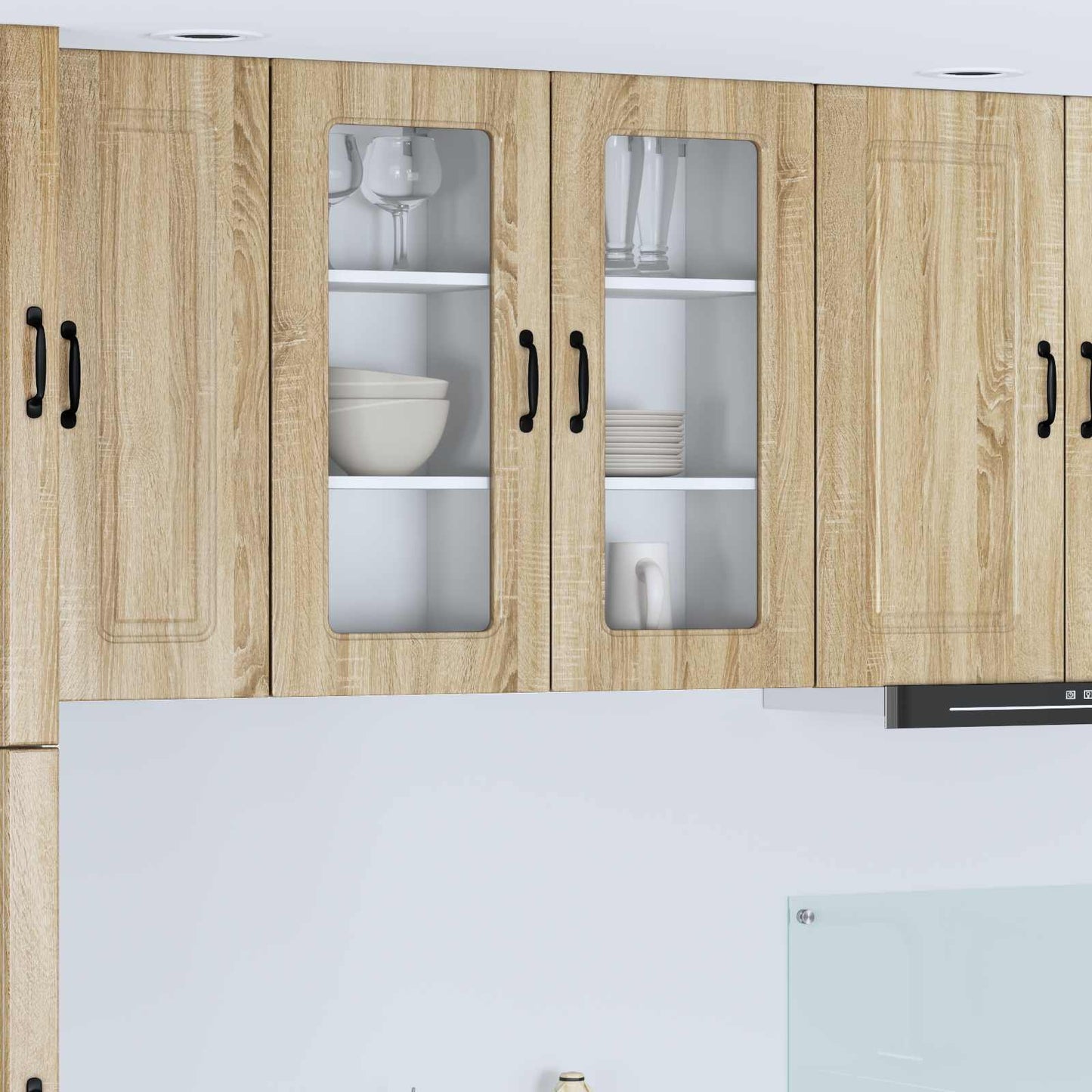 Dishwasher Panel Kalmar 2 pcs Sonoma Oak 40 x 31 x 80 cm