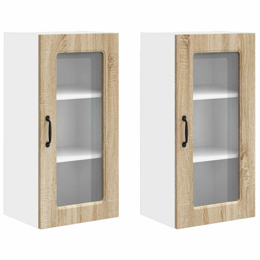Dishwasher Panel Kalmar 2 pcs Sonoma Oak Engineered Wood