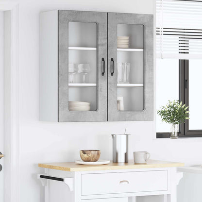 Dishwasher Panel Kalmar 2 pcs Concrete Grey 40 x 31 x 80 cm