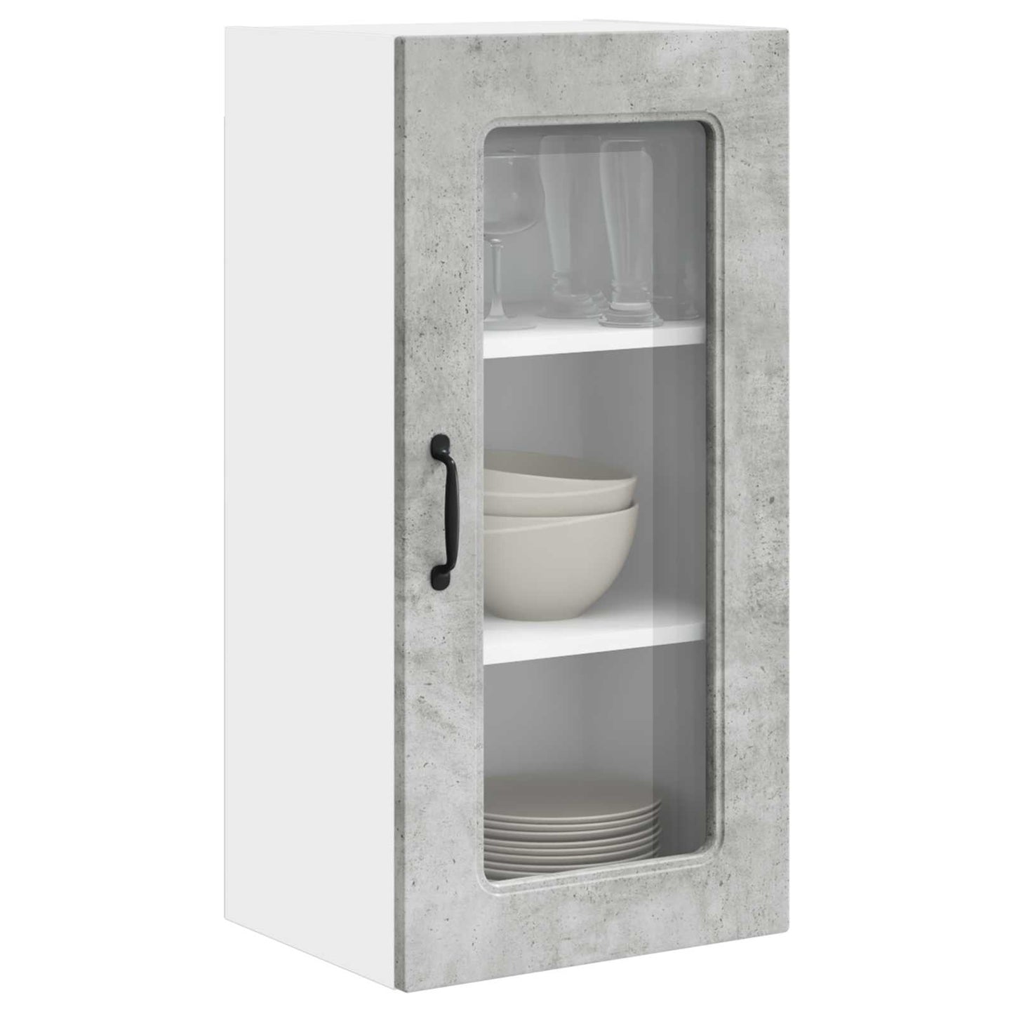 Dishwasher Panel Kalmar 2 pcs Concrete Grey 40 x 31 x 80 cm