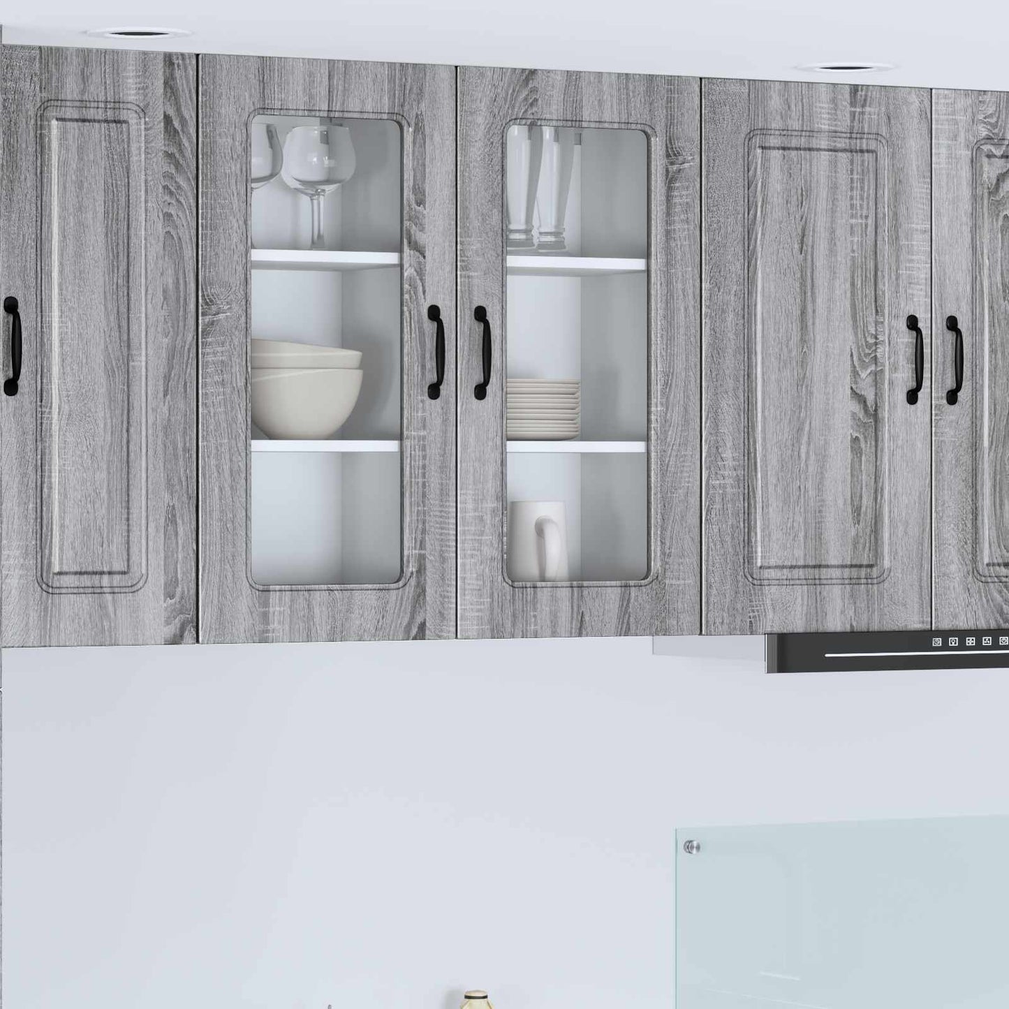 Dishwasher Panel Kalmar 2 pcs Grey Sonoma 40 x 31 x 80 cm