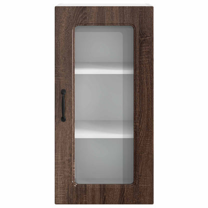 Dishwasher Panel Kalmar Brown Oak 40 x 31 x 80 cm