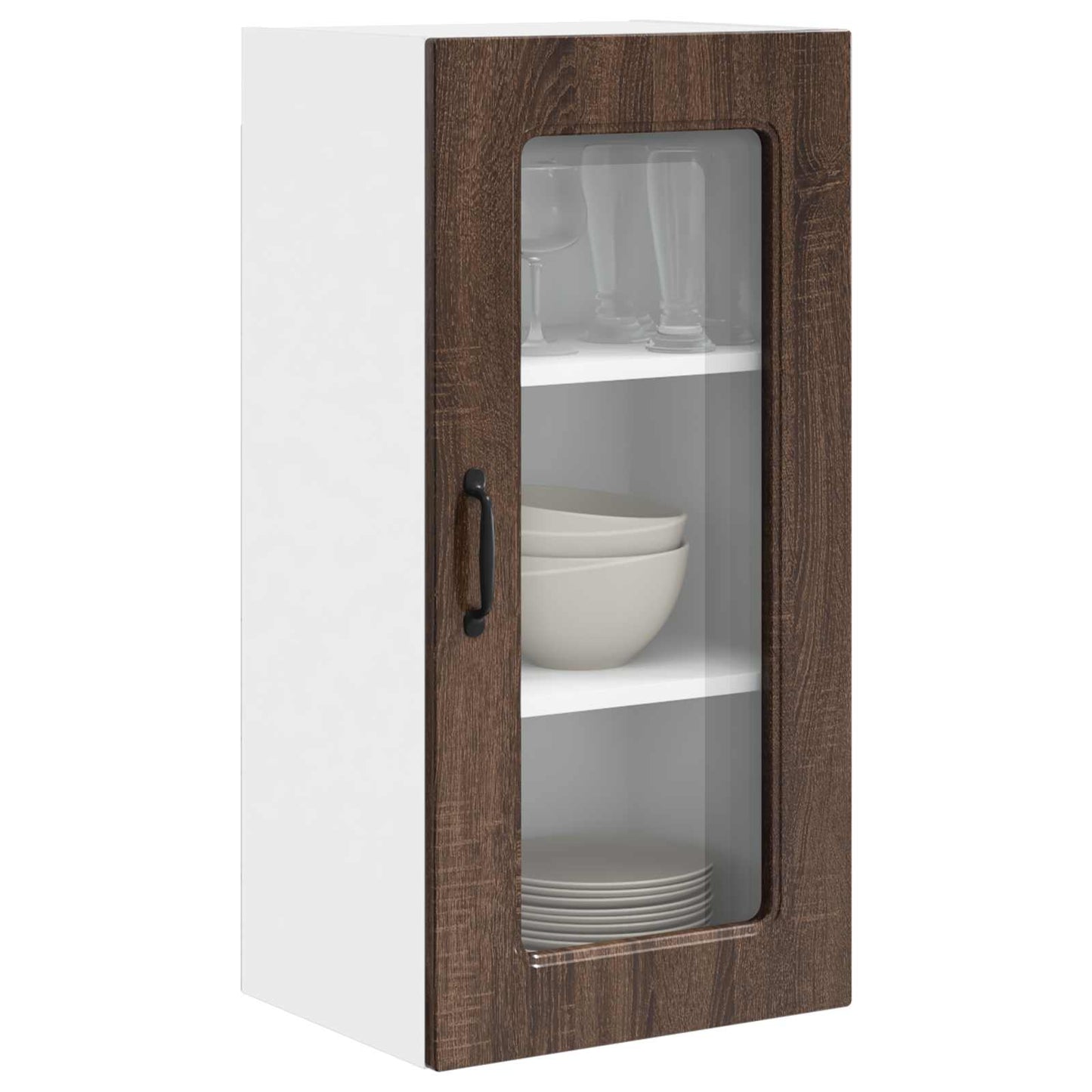 Dishwasher Panel Kalmar Brown Oak 40 x 31 x 80 cm