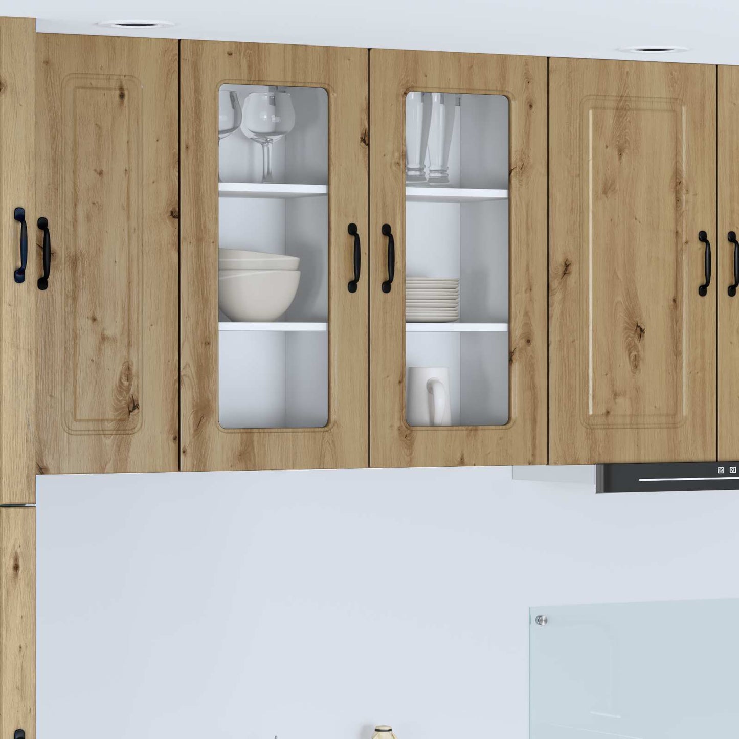 Dishwasher Panel Kalmar Artisan Oak 40 x 31 x 80 cm
