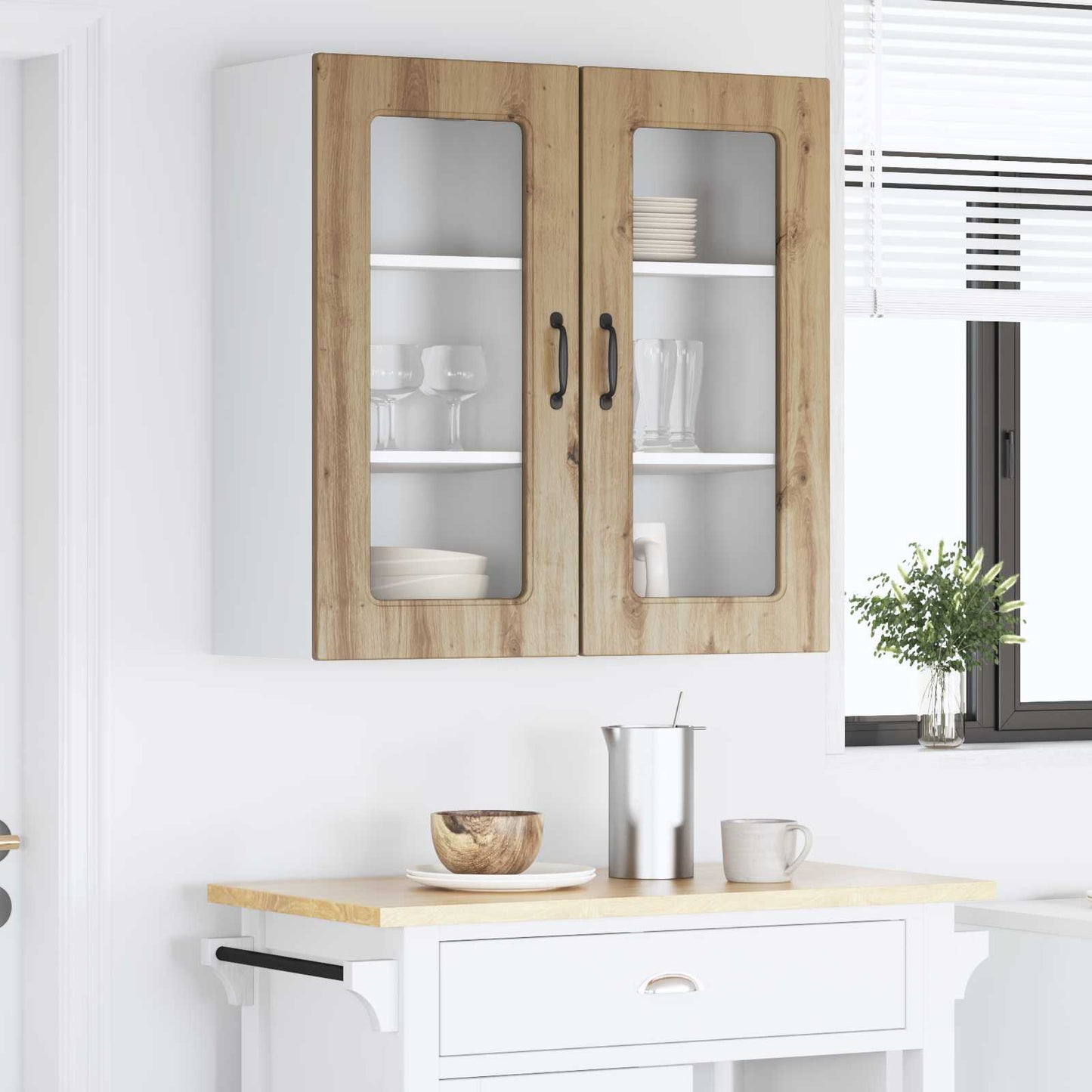 Dishwasher Panel Kalmar 2 pcs Artisan Oak Engineered Wood