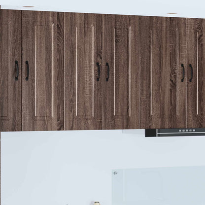 Dishwasher Panel Kalmar 2 pcs Brown Oak 30 x 31 x 80 cm