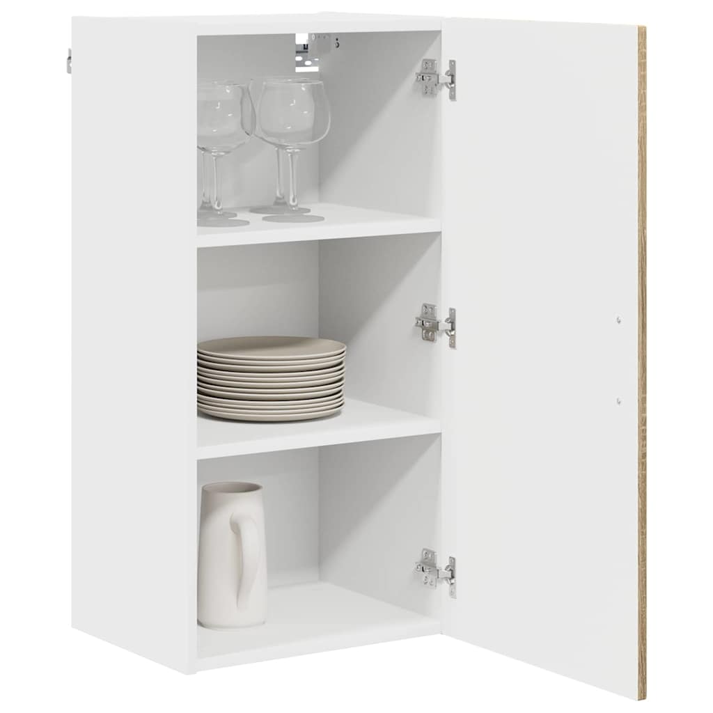 Dishwasher Panel with Storage Kalmar Sonoma Oak 40 x 31 x 80 cm