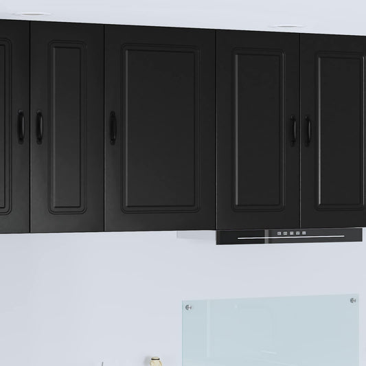 Dishwasher Panel Kalmar Black 50 x 31 x 80 cm Engineered Wood