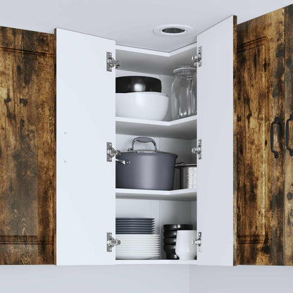Dishwasher Panel Kalmar Smoked Oak 57 x 57 x 80 cm