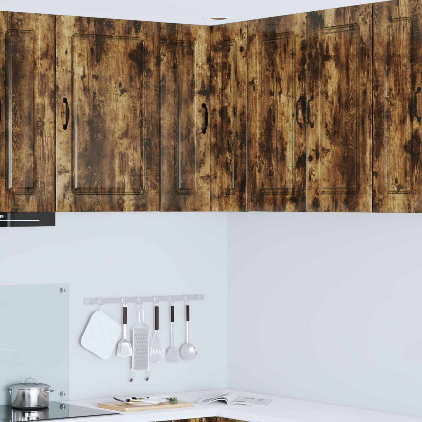 Dishwasher Panel Kalmar Smoked Oak 57 x 57 x 80 cm