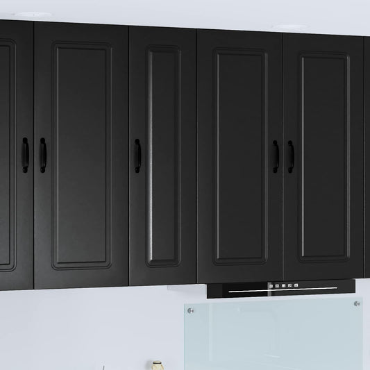 Dishwasher Panel Kalmar Black 30 x 31 x 100 cm Engineered Wood