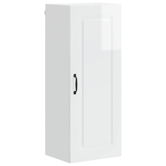 Dishwasher Panel Kalmar High Gloss White 40 x 31 x 100 cm