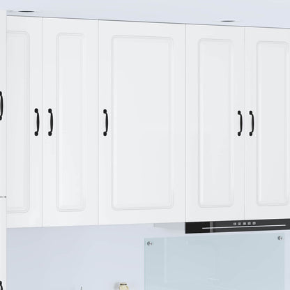 Dishwasher Panel Kalmar High Gloss White 50 x 31 x 100 cm