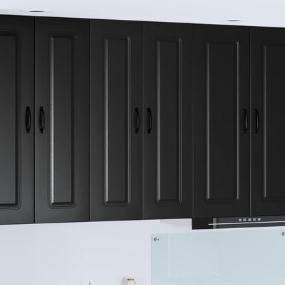 Dishwasher Panel Kalmar Black 60 x 31 x 100 cm Engineered Wood