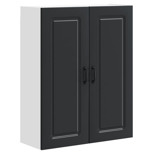 Dishwasher Panel Kalmar Black 80 x 31 x 100 cm Engineered Wood