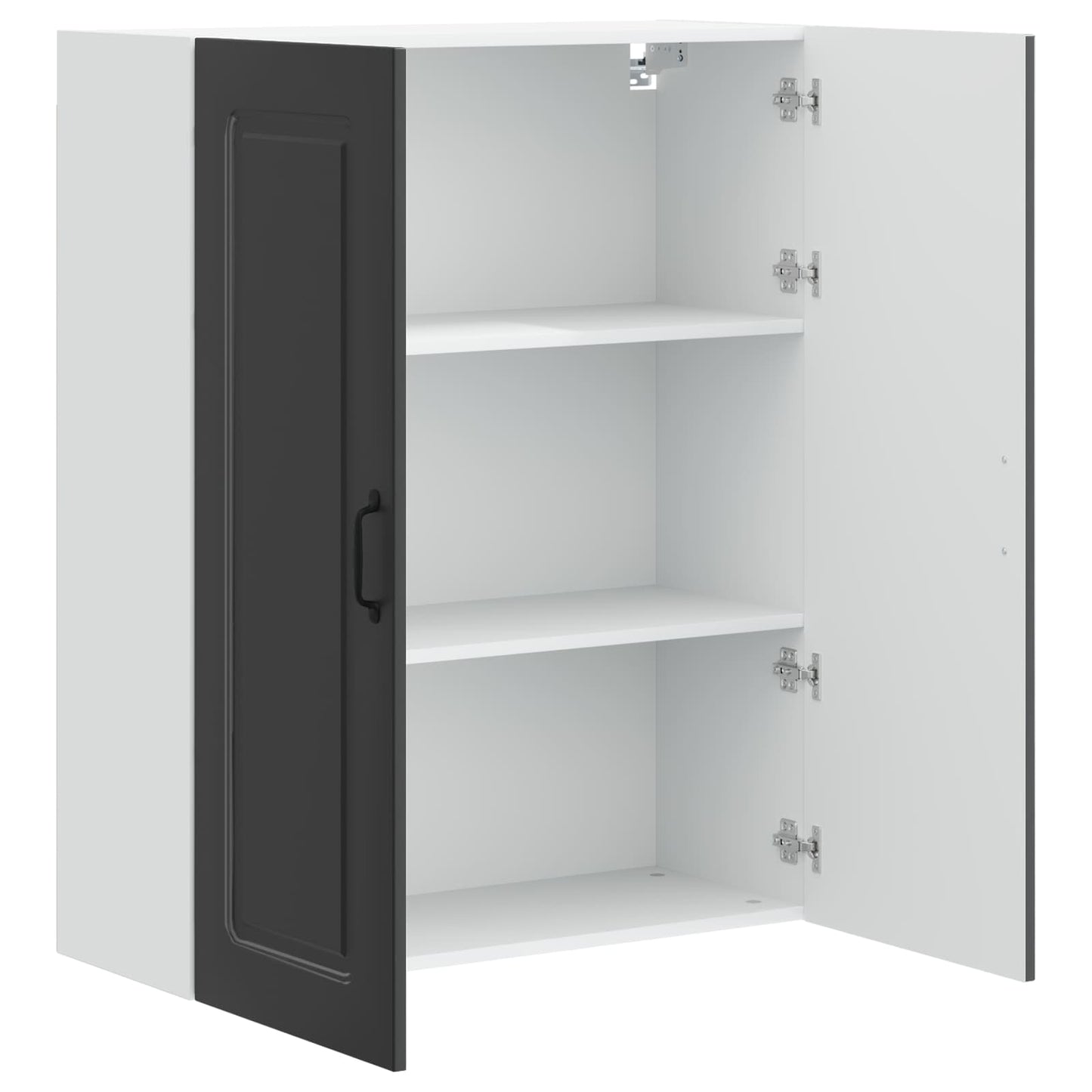 Dishwasher Panel Kalmar Black 80 x 31 x 100 cm Engineered Wood