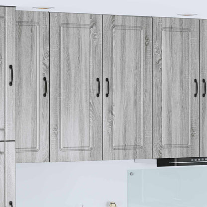 Dishwasher Panel Kalmar Grey Sonoma 80 x 31 x 100 cm