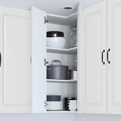 Dishwasher Panel Kalmar White 57 x 57 x 100 cm Engineered Wood