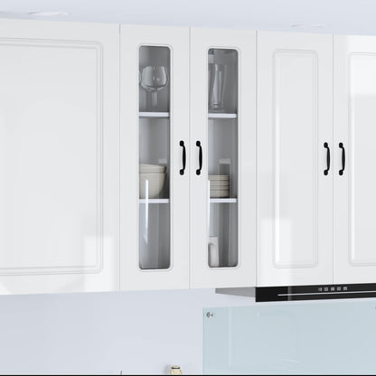 Dishwasher Panel Kalmar High Gloss White 60 x 31 x 100 cm
