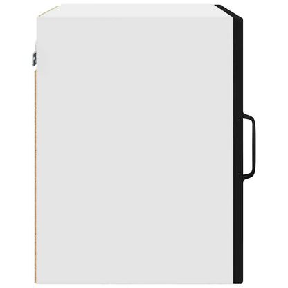 Wall Glass Cabinet LUCCA 2 pcs Black 40 x 31 x 40 cm