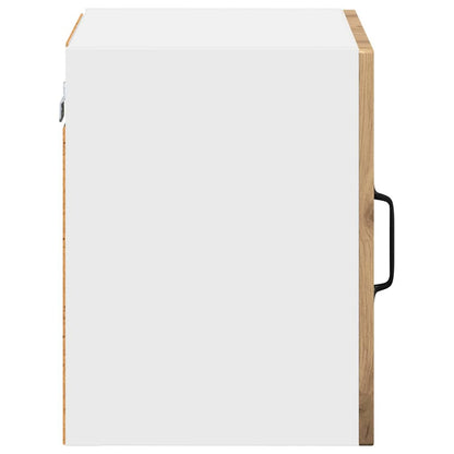 Wall Glass Cabinet LUCCA 2 pcs Artisan Oak 40 x 31 x 40 cm