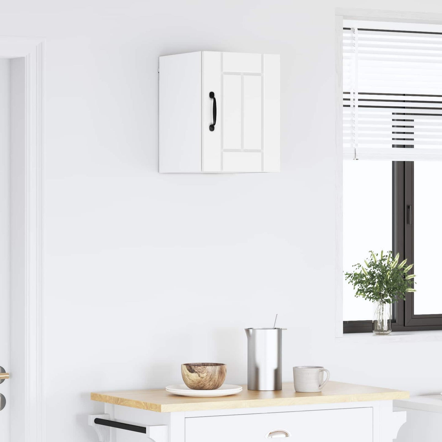 Wall Cabinet LUCCA White 30 x 31 x 40 cm Engineered Wood