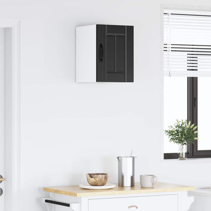 Wall Cabinet LUCCA Black 30 x 31 x 40 cm Engineered Wood
