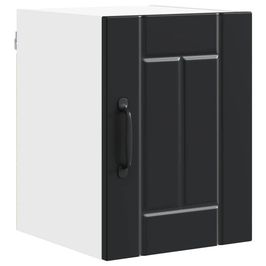 Wall Cabinet LUCCA Black 30 x 31 x 40 cm Engineered Wood