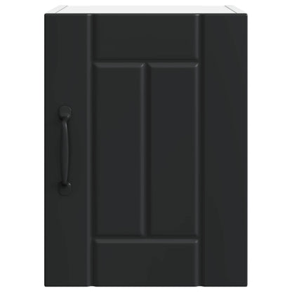 Wall Cabinet LUCCA Black 30 x 31 x 40 cm Engineered Wood