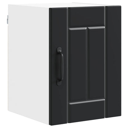 Wall Cabinet LUCCA 2 pcs Black 30 x 31 x 40 cm Engineered Wood