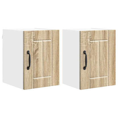 Wall Cabinet LUCCA 2 pcs Sonoma Oak 30 x 31 x 40 cm