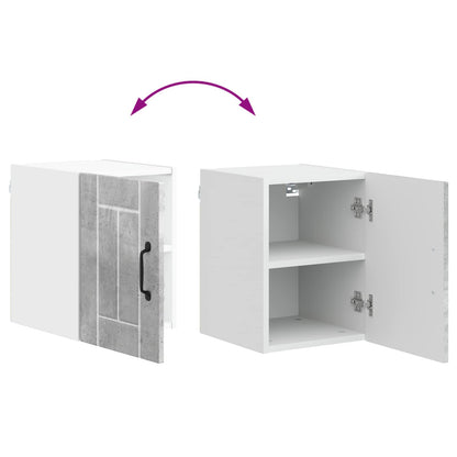 Wall Cabinet LUCCA Concrete Grey 30 x 31 x 40 cm